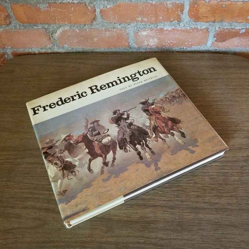 Frederic Remington Coffee Table Book By Peter Hassrick Art Book Cowboy South West Western 1973 135 X 12 - 