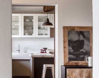 Handmade Dice Mosaic Wall Art | 1300 Real Dice | 3D | Reclaimed Wood Frame | Limited Edition