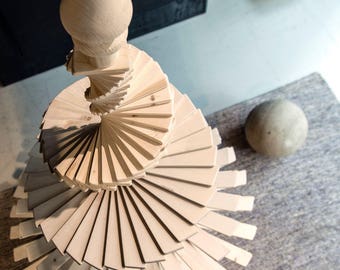 Wooden Christmas Tree | Arbor 180 | Rustic Christmas Wood Fir Tree, Natural Modern Decor, Wood Sculpture, Christmas Decoration, Party Gift