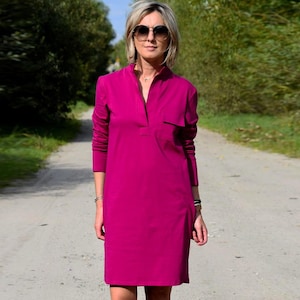 Cotton dress with pockets, mini dress, dresses for women, a dress, Sahara dress