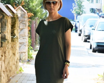 peter hahn green cotton dresses Green Cotton Dresses Robes Peter Hahn 2018 Sage Green Satin Halter Neck Dress With Lace-Up Back E11214