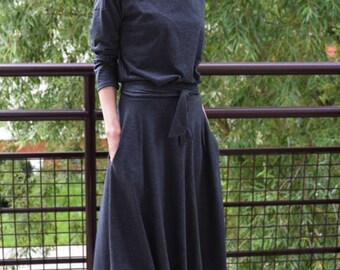 cotton dress with pockets