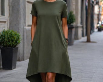 Women's Khaki Dress | Casual Short Sleeve Dress | Women's No.1 Dress | Tight Fitting Dress | Short Khaki Dresses | Hot Charming Ladies Dress - Etsy Women's Khaki Dress | Casual Short Sleeve Dress | Women's No.1 Dress | Tight Fitting Dress | Short Khaki Dresses | Hot Charming Ladies Dress - Etsy