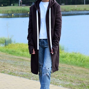 Long Length Hoodie Etsy