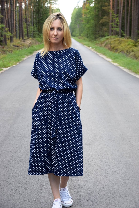 cotton midi dress