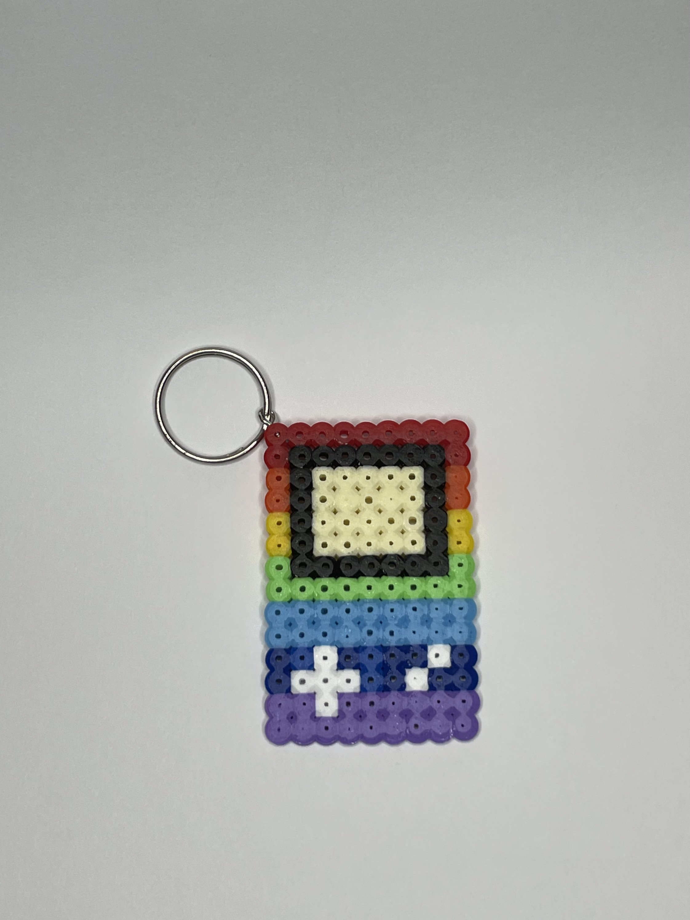 Rainbow Gameboy Retro Gaming Gamer Gift Hama Bead Perler Bead Etsy