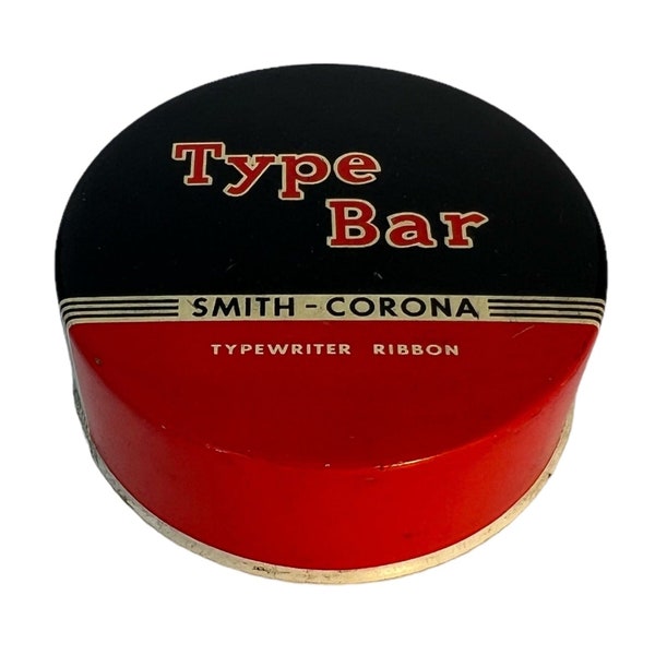 Smith Corona Typewriter Ribbon Tin