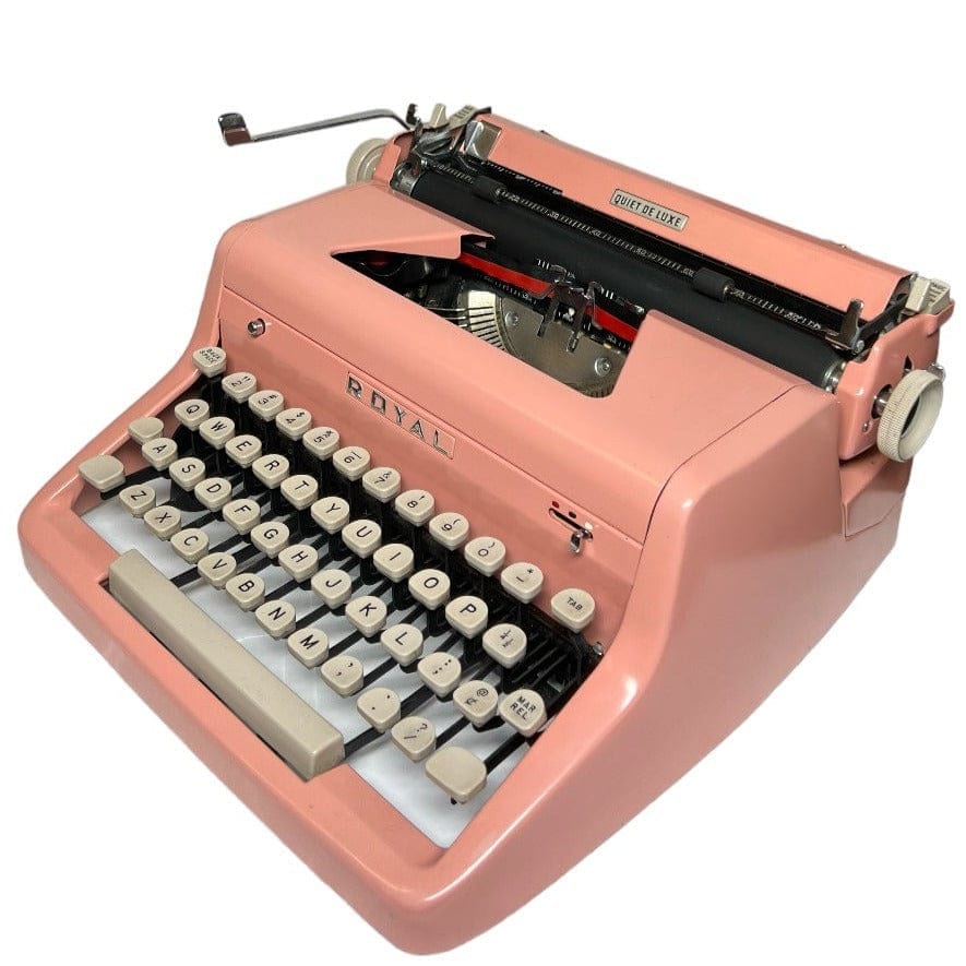 Royal 79105Y Classic Manual Typewriter (Pink)