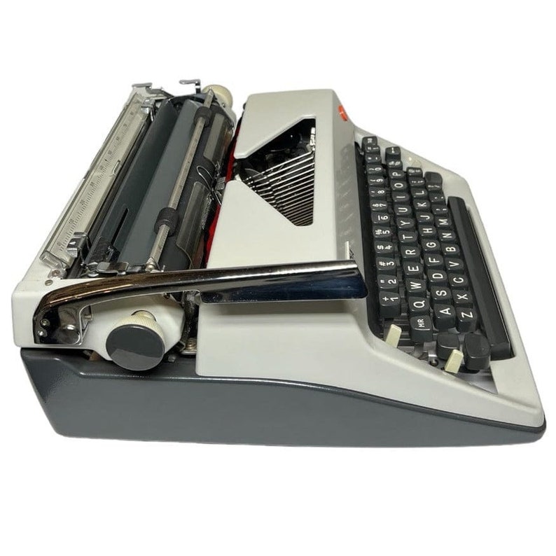 Olympia SM9 Deluxe cursive Typewriter Etsy