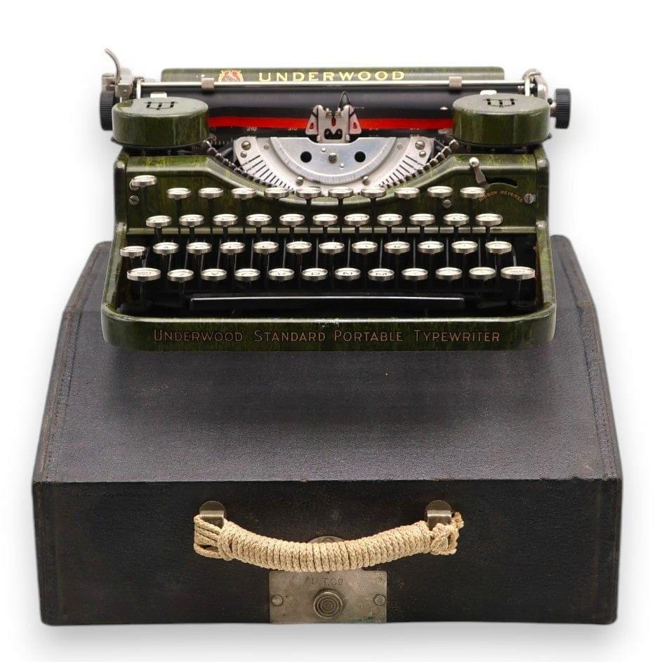 Underwood 手動タイプライター 黒色 ケース付き Underwood 4 bank - Etsy 日本