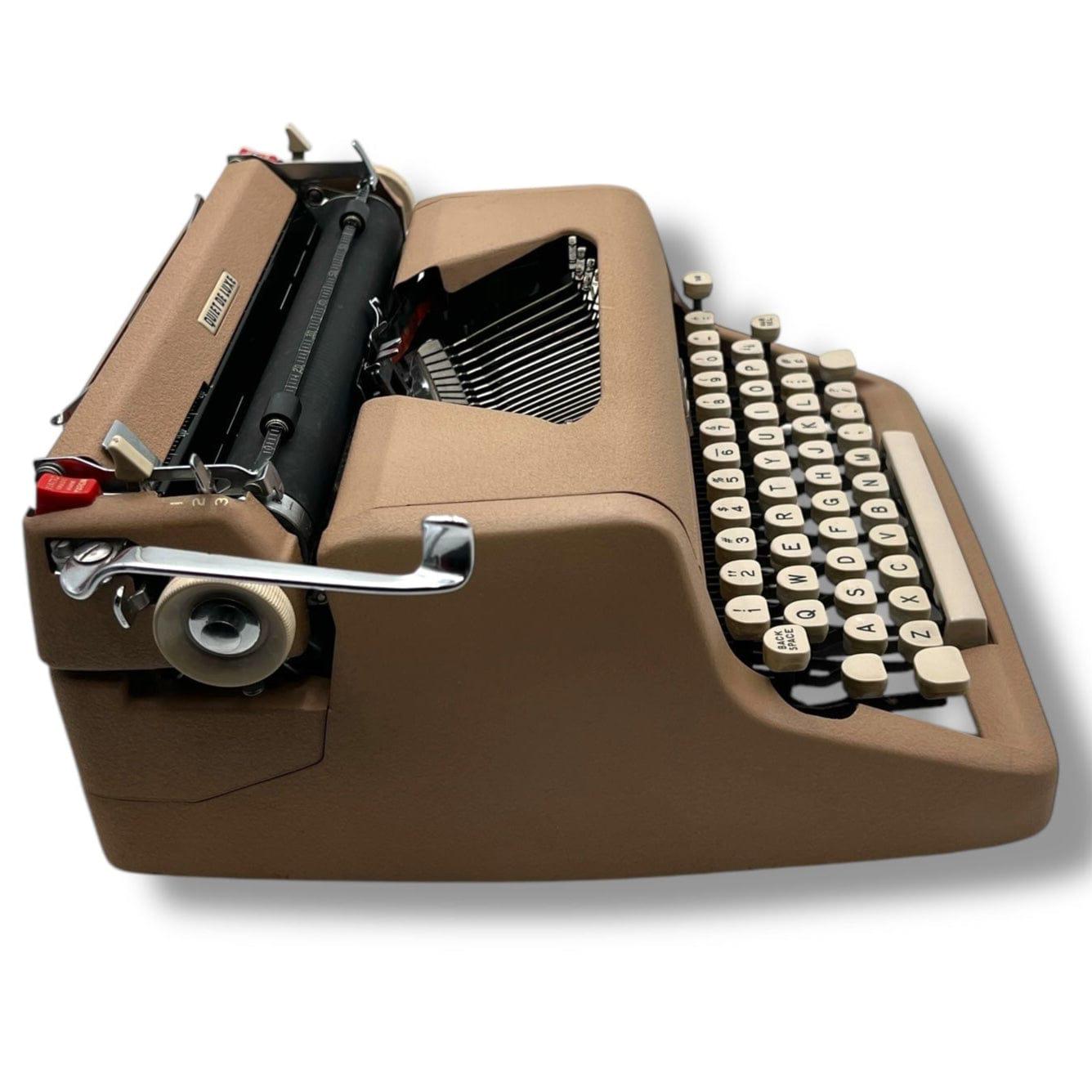 レトロ 米国製  QUIET DE LUXE タイプライター Vintage 1947 Royal Black Quiet De Luxe Portable Typewriter W
