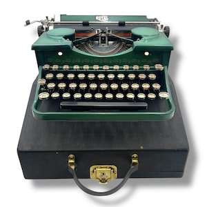 Royal P (Sunburst Green) Typewriter