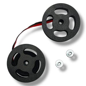 Juego de repuesto de carrete y tuerca para máquina de escribir Olivetti