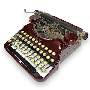 Corona Four Professional (ljusröd) skrivmaskin