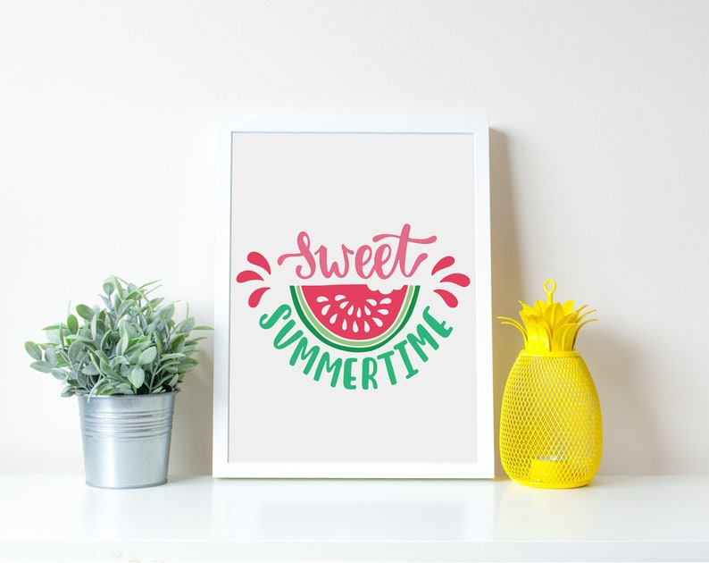 Download Summer SVG Sweet Summertime SVG Quote Watermelon Clipart ...