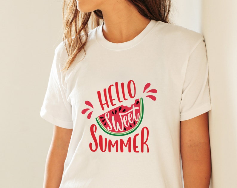 Download Craft Supplies Tools Stencils Templates Watermelon Clip Art Quotes Svg Svg Files Sayings Silhouette Summer Svg Svg File For Cricut Watermelon Svg Hello Sweet Summer Clipart