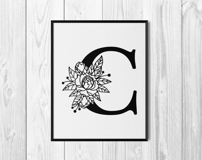 Free Free 248 Floral Letter C Svg SVG PNG EPS DXF File