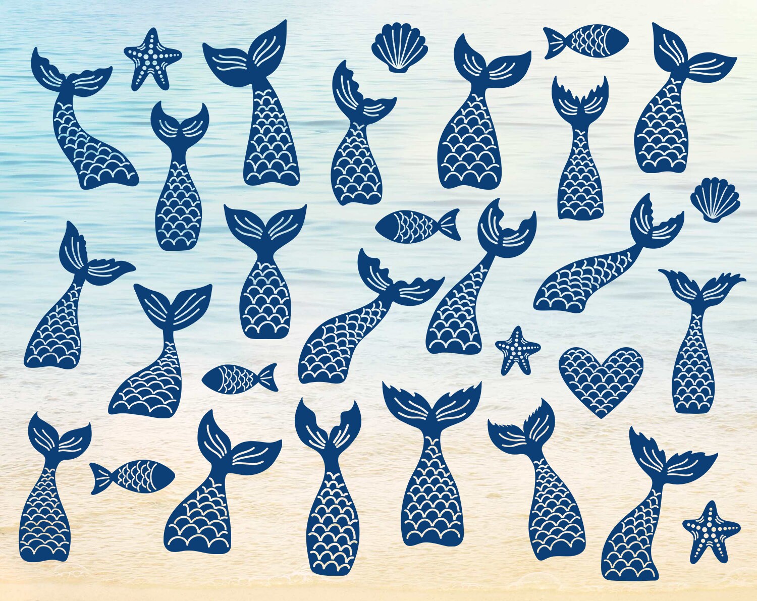 Download Mermaid tail SVG Mermaid tail Clipart Mermaid Bundle SVG ...