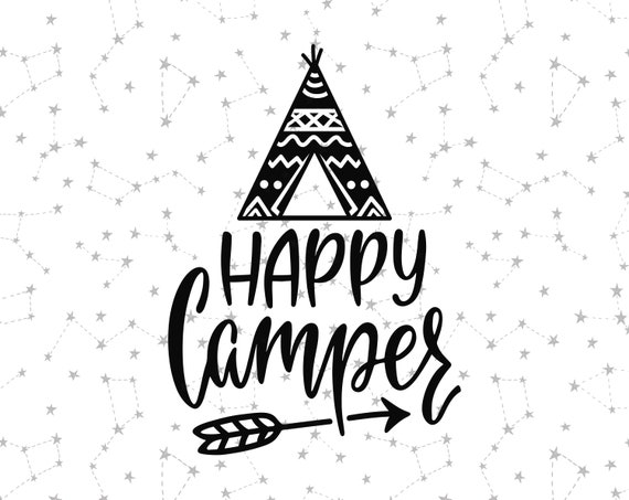 Download Free Happy Camper Svg Camping Svg Travel Svg Camping Quote Svg Etsy SVG Cut Files