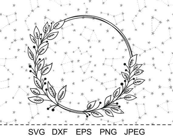 Download Free Laurel Wreath Svg Floral Wreath Svg Laurel Leaves Svg Etsy SVG Cut Files