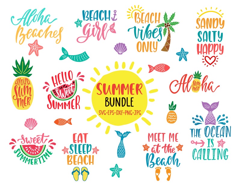 Download Summer Svg Cut Files Summer Girls Shirt Svg Beach Svg Files Etsy