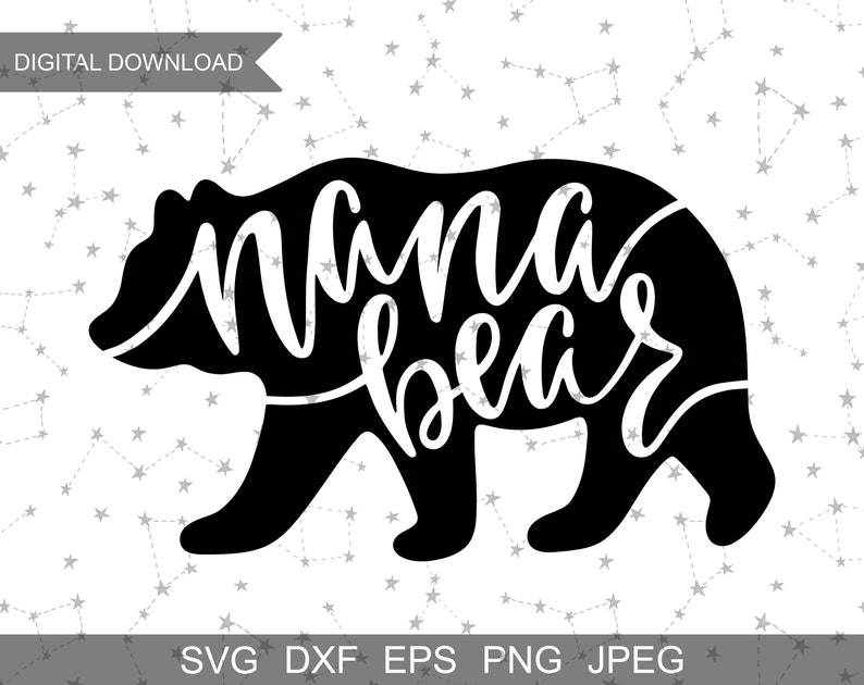 Download Visual Arts Craft Supplies Tools Clip Art Printable Cricut Cut Files Nana Bear Svg Bear Silhouette Svg Bear Family Svg Tater Bear Svg Baby Bear Bear Vector Clipart