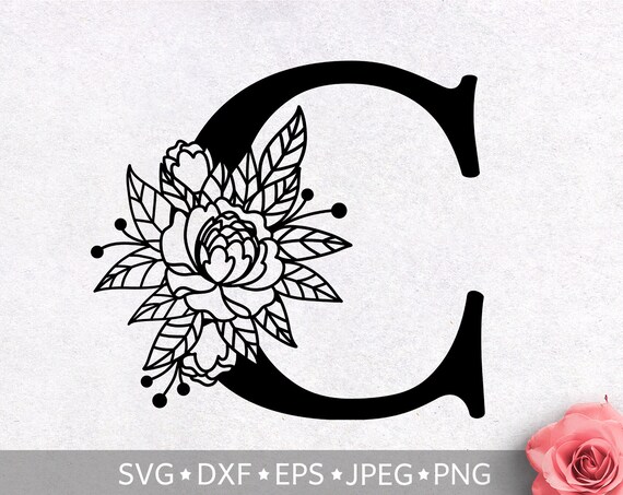 Free Free 184 Floral Letter L Svg SVG PNG EPS DXF File