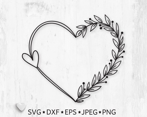 Free Free 260 Wedding Heart Border Svg SVG PNG EPS DXF File