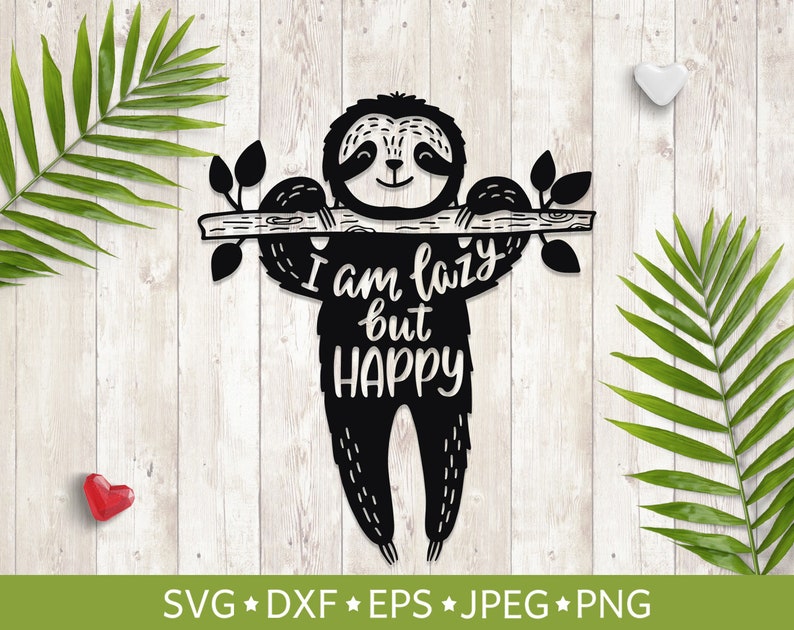 Download Sloth SVG Sloth Quote Sloth Printable Art Sloth Baby Wall ...