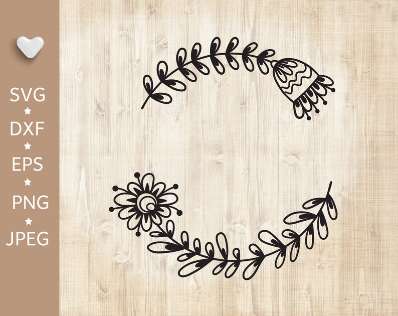 Free Free 311 Wildflower Wreath Svg Free SVG PNG EPS DXF File