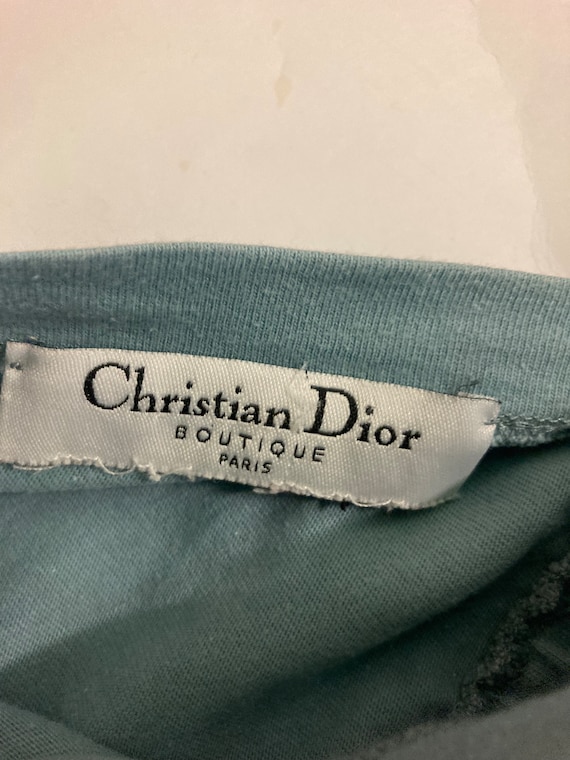 Christian DIOR 2002 street chic one shoulder top - image 2