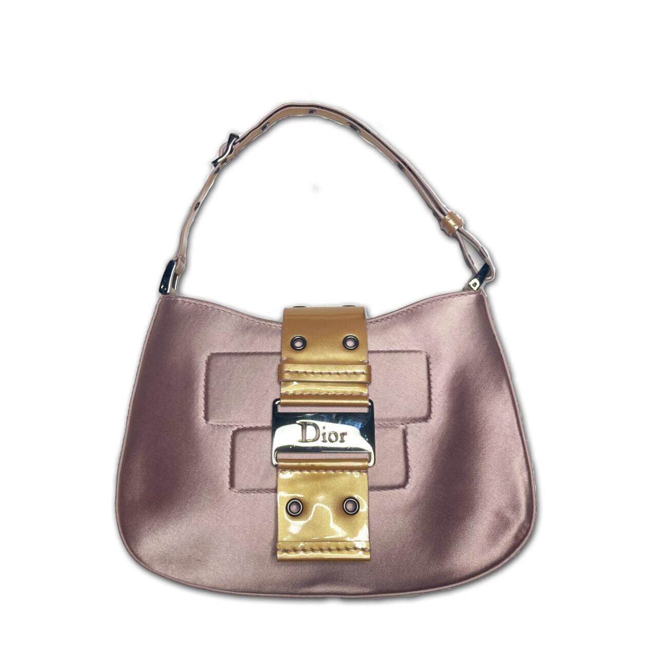 CHRISTIAN DIOR BEIGE DIORISSIMO STREET CHIC COLUMBUS BAG