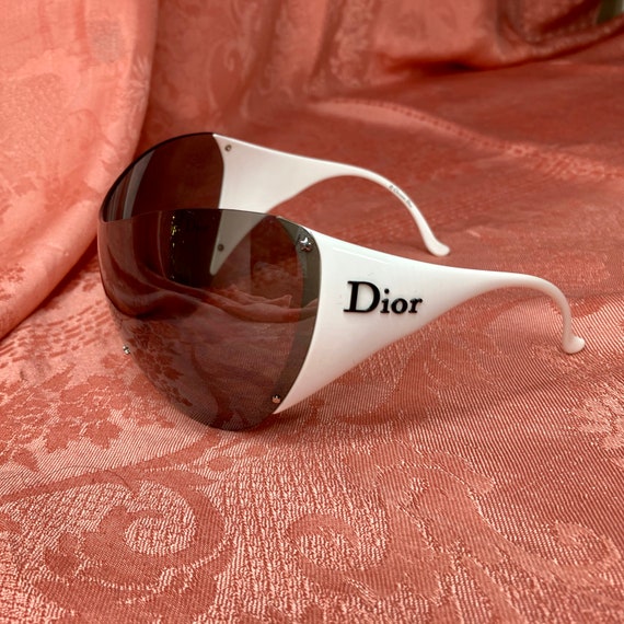 DIOR SKI 1 white sunglasses | Etsy