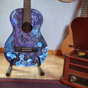 Guitare coco Disney et Pixar, jouet musical jouable avec tableau d
