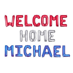 Welcome Home Military Etsy