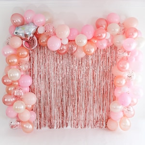Rose Gold Balloon Garland Kit | Rose Gold Balloon Arch | Rose Gold Bridal Shower | Rose Gold Bachelorette Party Decorations Rose Pink Peach