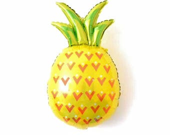 2.5 ft Pineapple Foil Balloon Pineapple Party Decorations Tropical Party Pineapple Birthday Party Pineapple Baby Shower Luau Bridal Shower