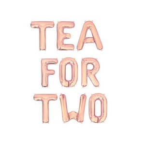 Tea Party Birthday Party Decor Tea for Two Birthday Balloons Princess ParTea Party Decorations Kids Birthday Decor Tea Birthday Balloon