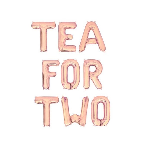 Tea Party Birthday Party Decor Tea for Two Birthday Balloons Princess ParTea Party Decorations Kids Birthday Decor Tea Birthday Balloon
