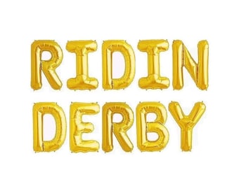 Kentucky Derby Decorations Kentucky Derby Party Decorations Kentucky Derby Balloons Kentucky Derby Party Derby Decor Derby Themed Bach Party