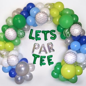 Lets Par Tee Balloon Garland Kit Golf Balloon Arch Party Kit Golf Party Decorations Golf Party Supplies Golf Party Decor Golf Birthday Party