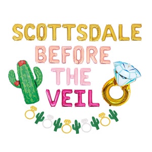 Decoración para despedida de soltera en Scottsdale, Arizona. Globos, letras y decoraciones para despedidas de soltera en Arizona. Globos y letras para despedidas de soltera en Scottsdale. imagen 1