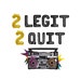 2 legit 2 quit balloon banner 90s party decor 90s party decorations 90s party supplies 90s themed party 2nd birthday party hip hop party 