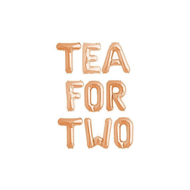 Tea Party Birthday Party Decor Tea for Two Birthday Balloons Princess ParTea Party Decorations Kids Birthday Decor Tea Birthday Balloon