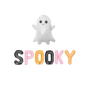 Spooky Balloon Banner Halloween Themed Birthday Decor Halloween 1st Booday Party Halloween Baby Shower Halloween Bachelorette Party Decor