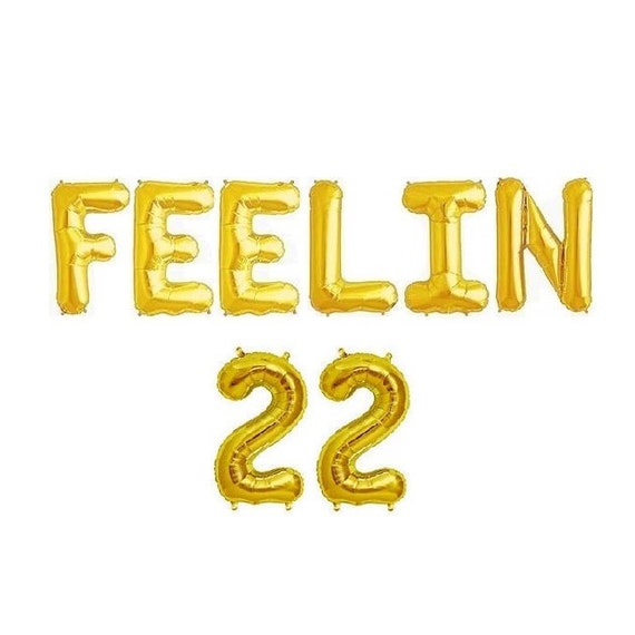 Green Number 22 Foil Balloons | 40 Inch Large Birthday Decorations | 22nd Celebration Party Balloon Arch Supplies