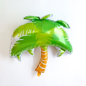 Palm Tree Balloon Palm Palms Balloon Luau Tropical Beach Bach Decorations Beach Bach Balloon Palm Springs Bachelorette Miami Bach Palms