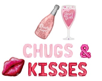 Galentines Day Party Balloons Valentines Day Party Decorations Rose Gold Balloons Galentines Party Valentines Party Decor Balloon Banner