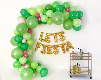CACTUS Fiesta Balloon Garland Final Fiesta Balloon Garland Kit Fiesta Baby Shower Fiesta Bachelorette Party First Fiesta Birthday Arch