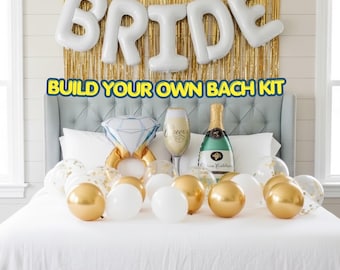 Bride Jumbo Letters Rose Gold Bachelorette Party Decor Bach Party Decorations Bachelorette Balloons Decor Bach Balloons Balloon Banner Bride